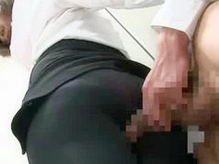 Sex in the Locker Room with Blackmailing MILF in Pantyhose