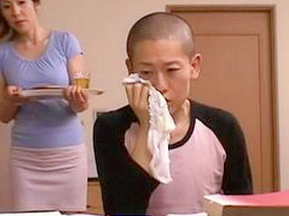 Horny MILF Caught Son Jerking Off with her Nippon Panties, Wants to Join In on the Fun