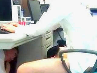 Japan's Office Sexual Encounter Disrupted by Lustful Co-worker