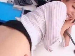 Nippon sex toy fuXXXs boss at office porn party.